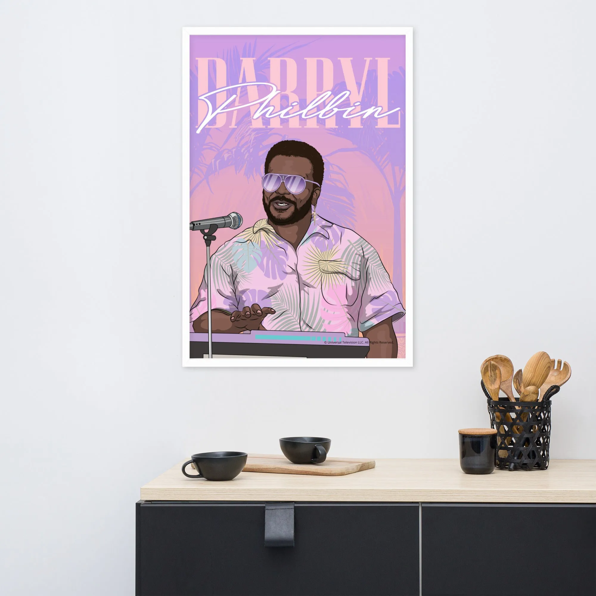 Darryl Philbin Vice Framed Poster