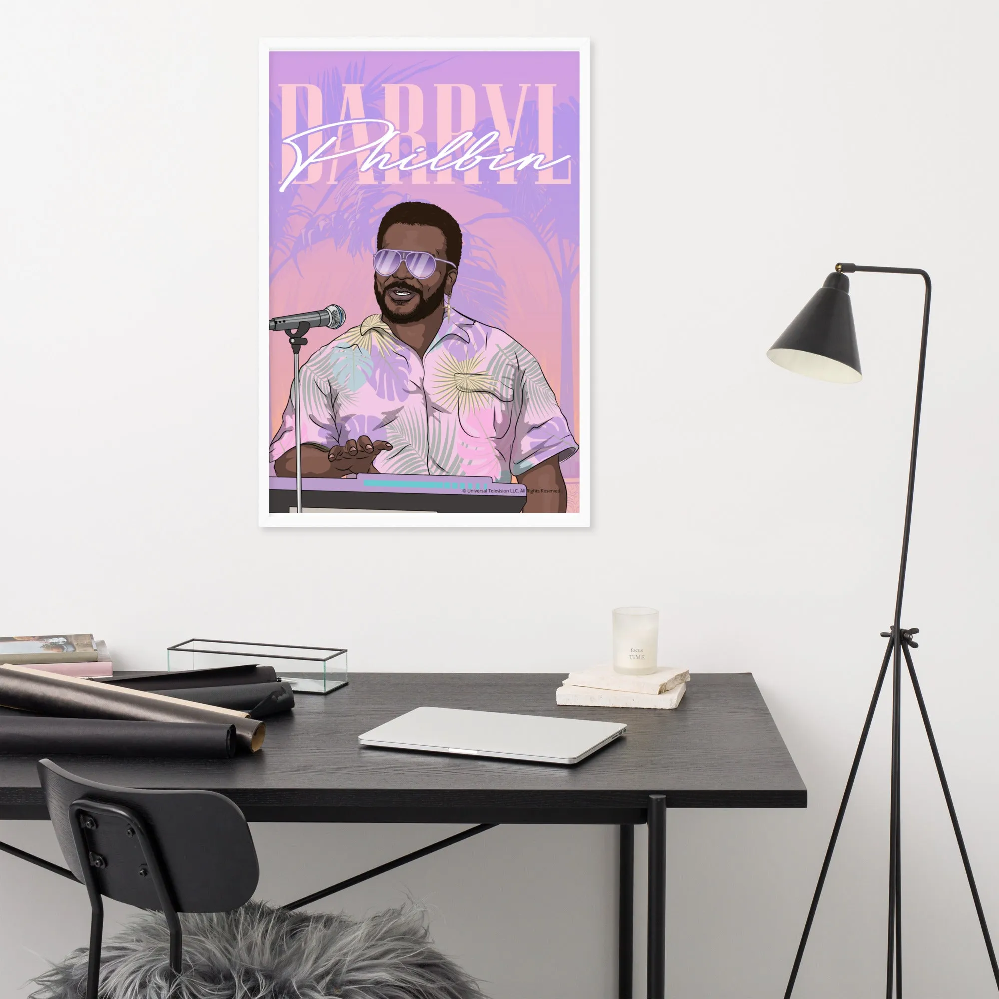 Darryl Philbin Vice Framed Poster