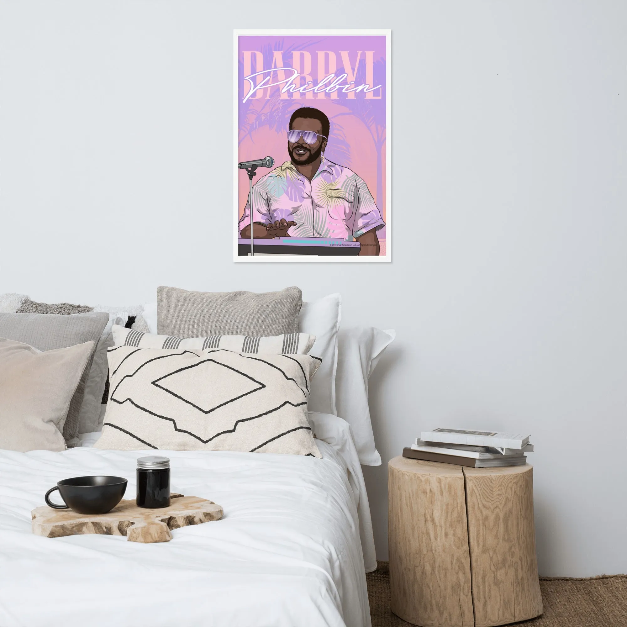 Darryl Philbin Vice Framed Poster