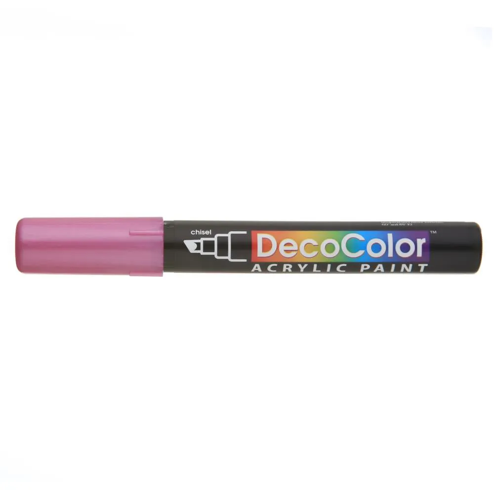 Decocolor Acrylic Paint Marker - Metallic Red