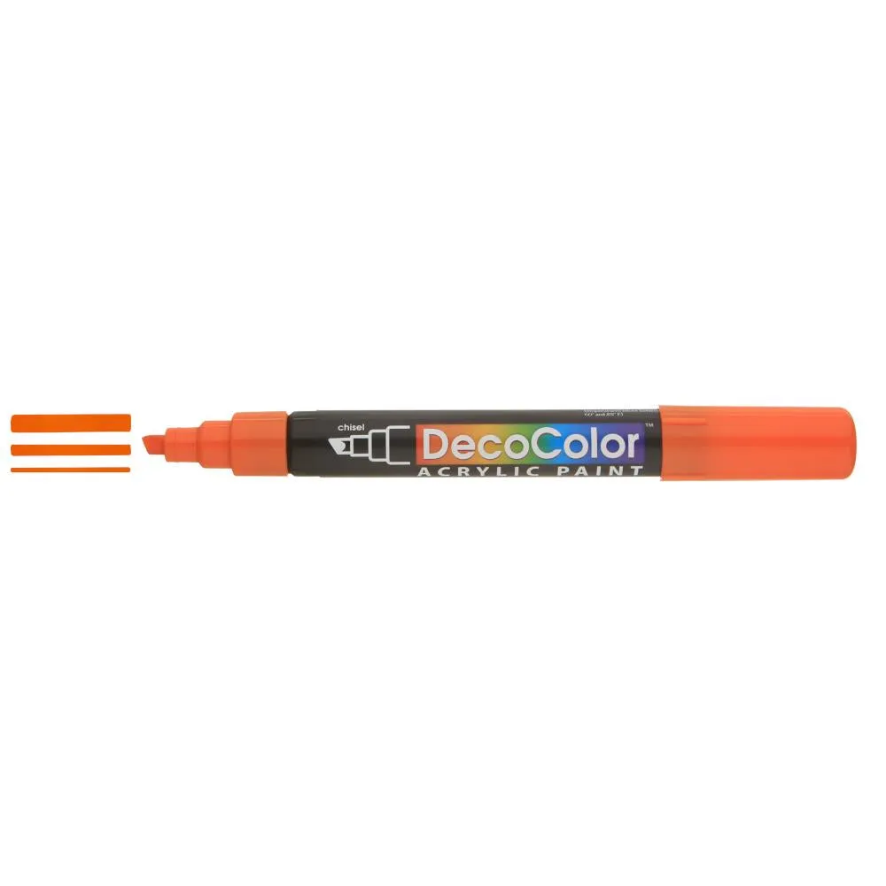 Decocolor Acrylic Paint Marker - Orange