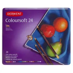 Derwent Colorsoft Pencils - (Pack of 24)