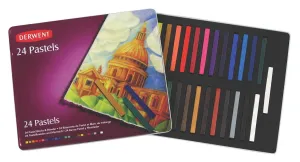 Derwent Pastel Set - Tin of Assorted 24