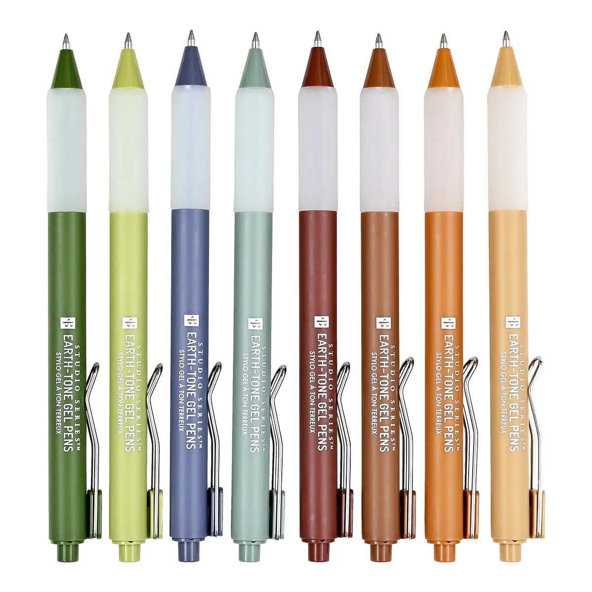 Earth-Tone Retractable Gel Pens
