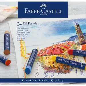 FABER-CASTELL Creative Studio Oil Pastels - (FC127024)