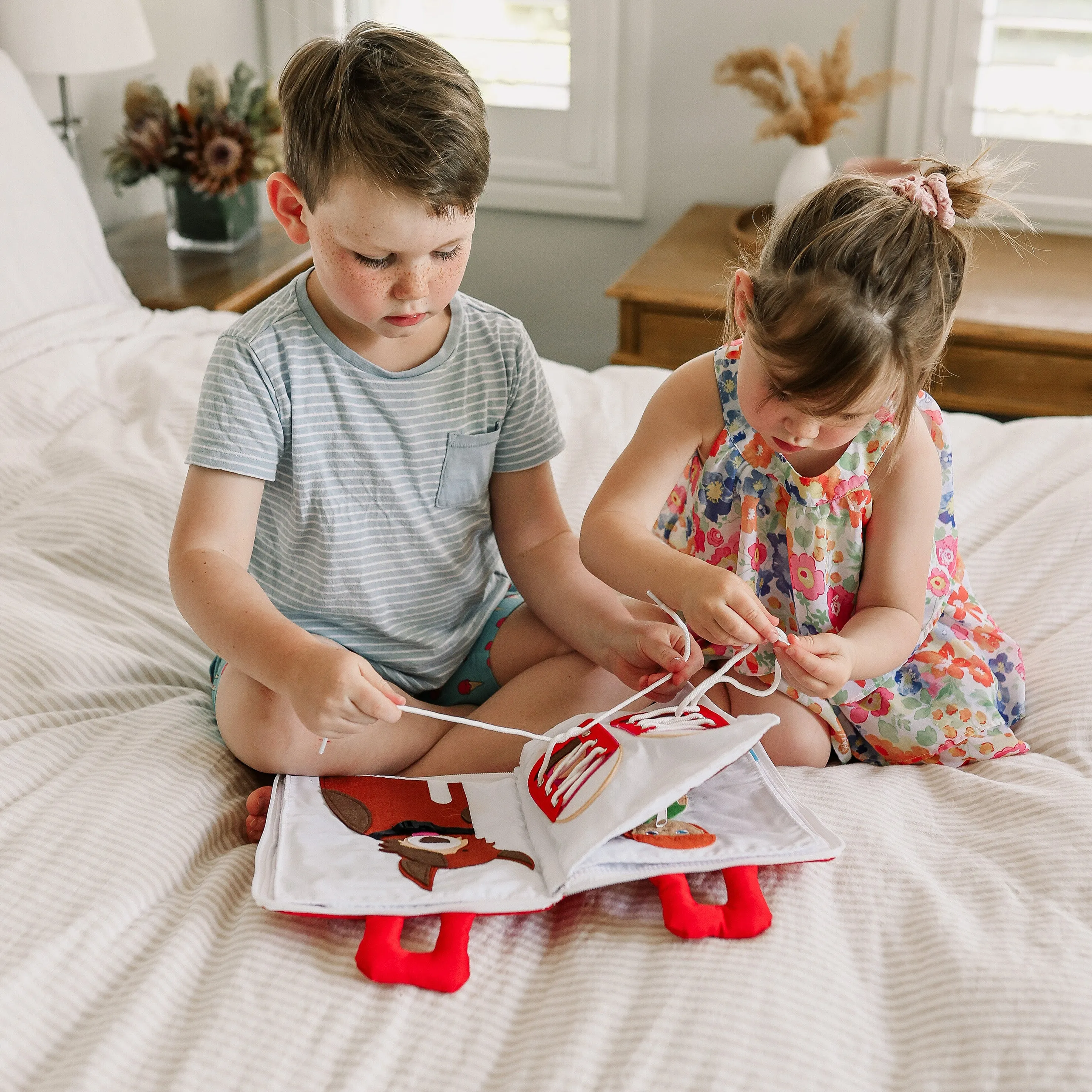 Fabric Activity Book | My Big Day | Red Cover