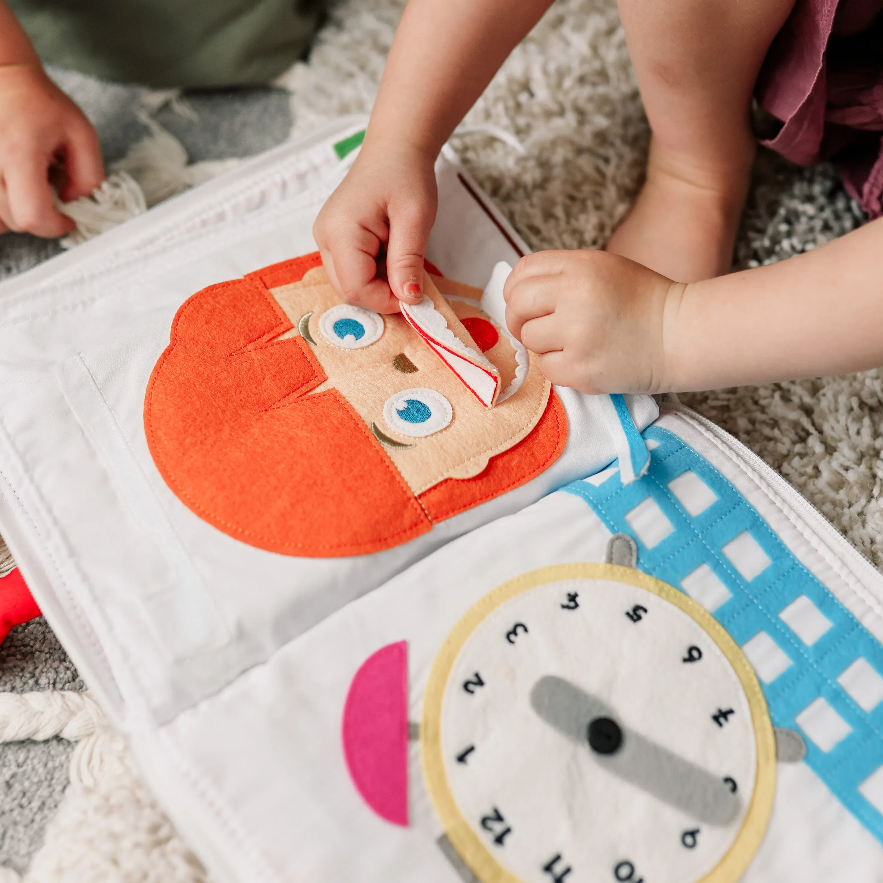 Fabric Activity Book | My Big Day | Red Cover