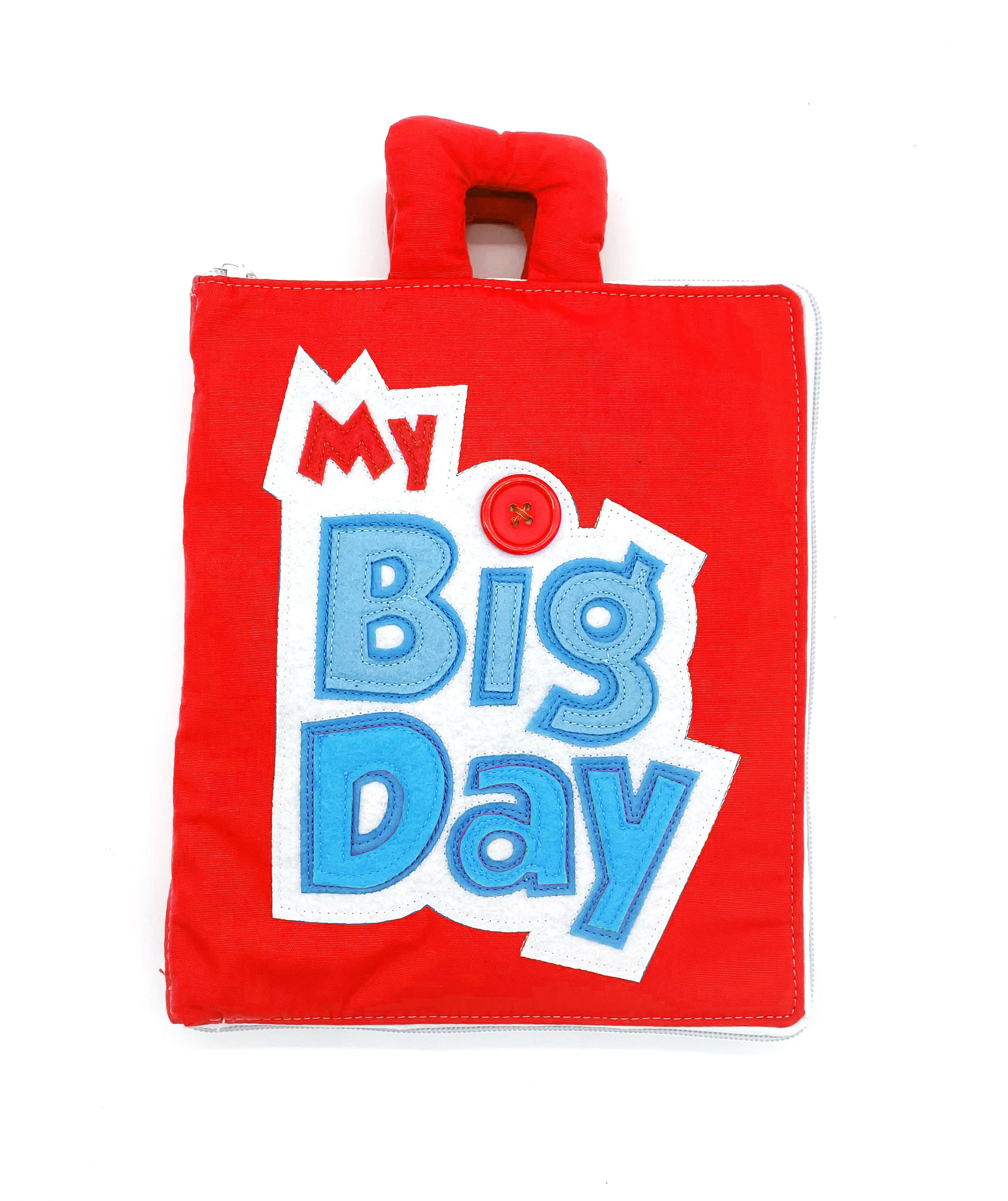 Fabric Activity Book | My Big Day | Red Cover