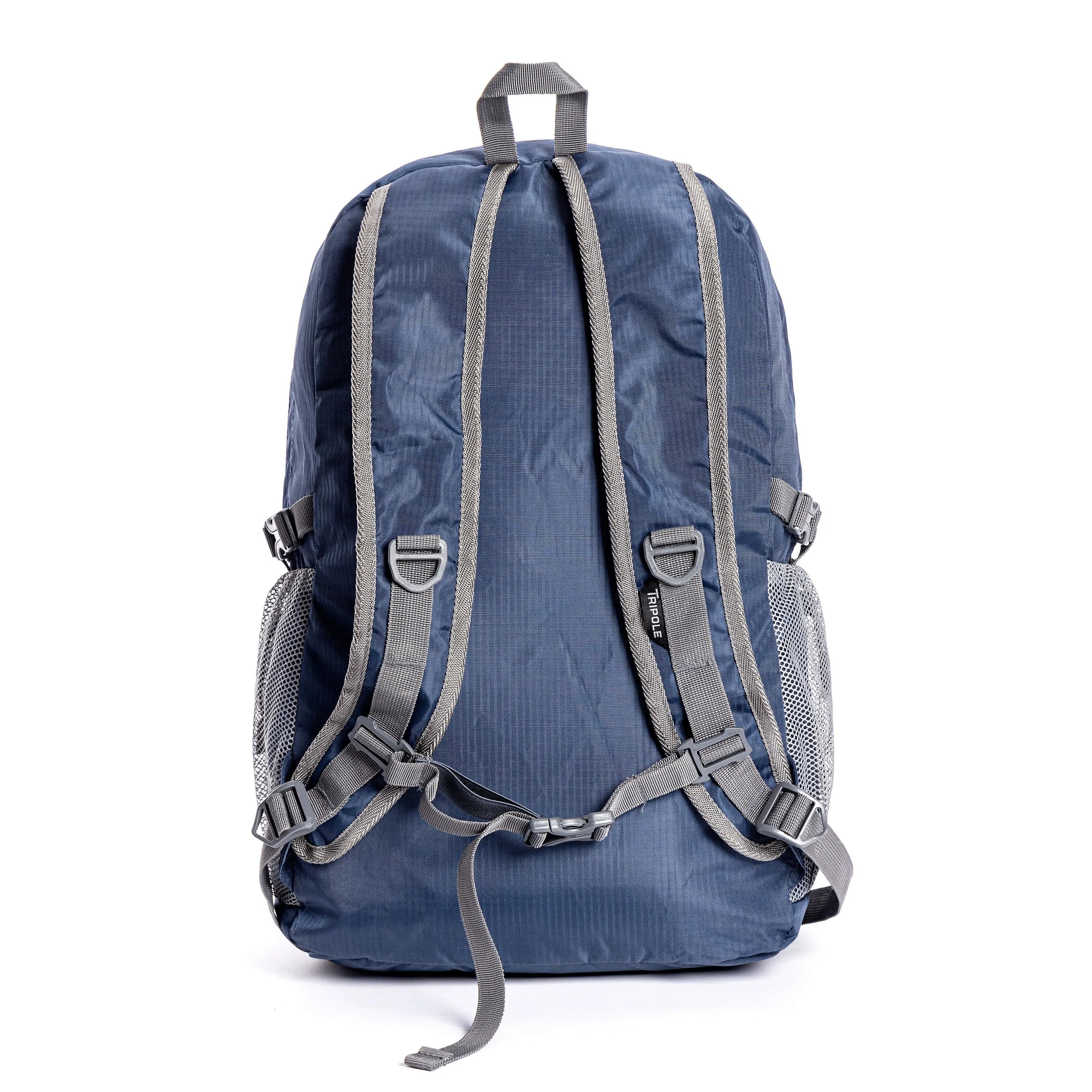 Foldable PAKEASY Backpack and Day Bag for Hiking and Day Trips | Blue