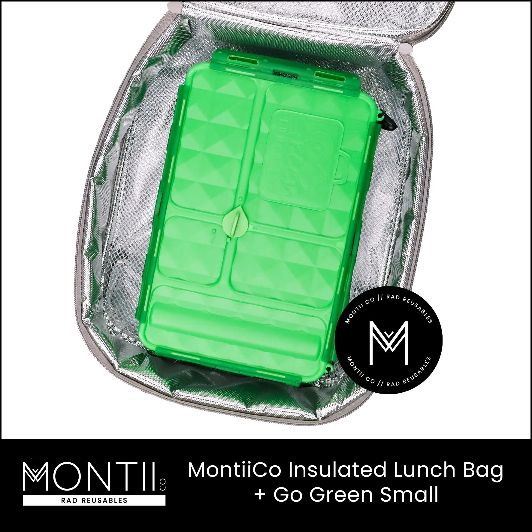 Go Green Lunch Box PURPLE - Small