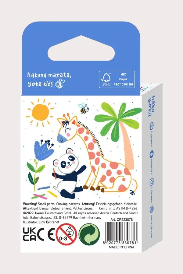 Haku Yoka Spiral Crayons-12 Colours