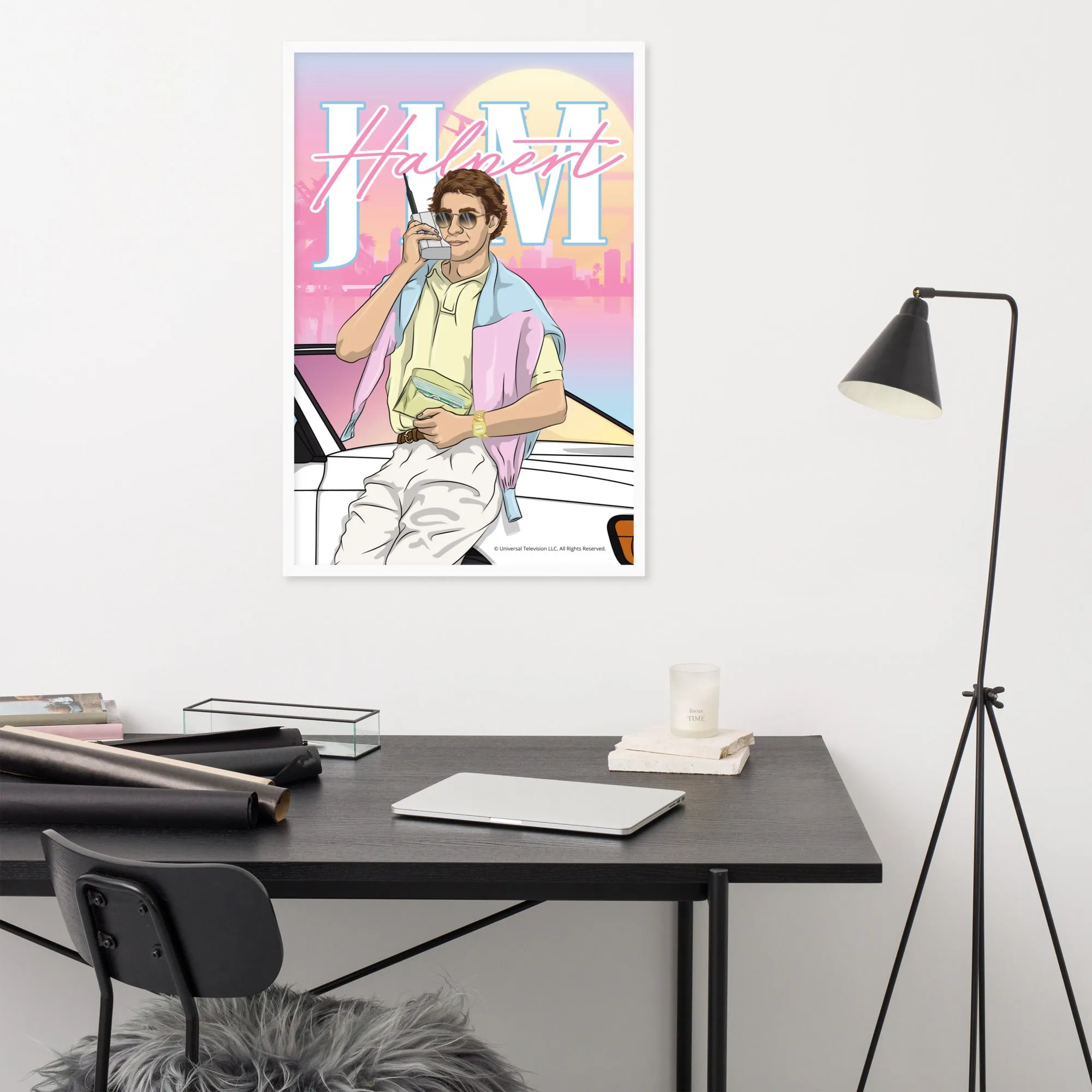 Jim Halpert Vice Framed Poster