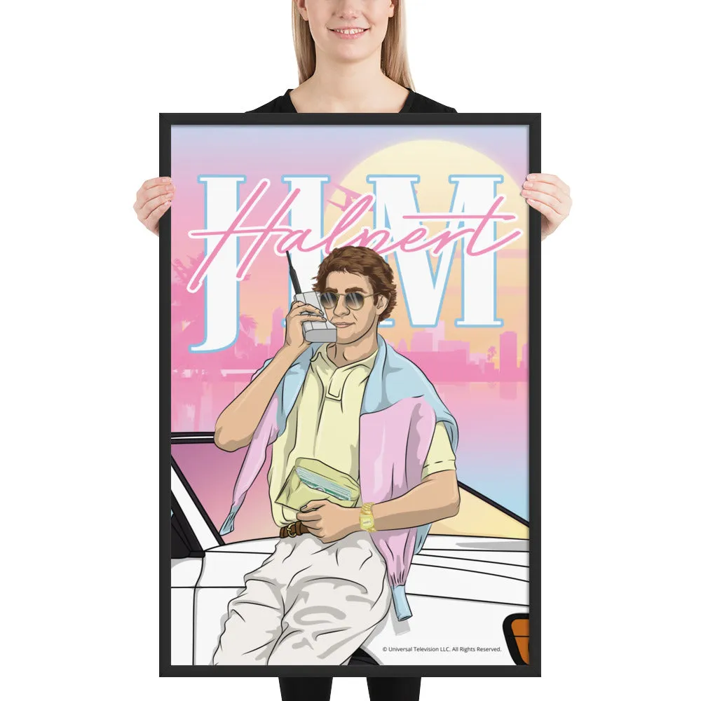 Jim Halpert Vice Framed Poster