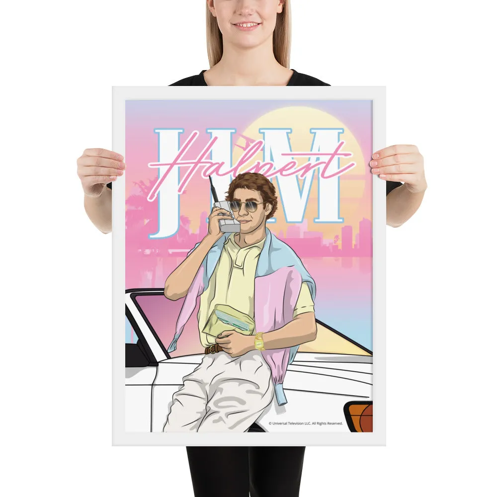 Jim Halpert Vice Framed Poster