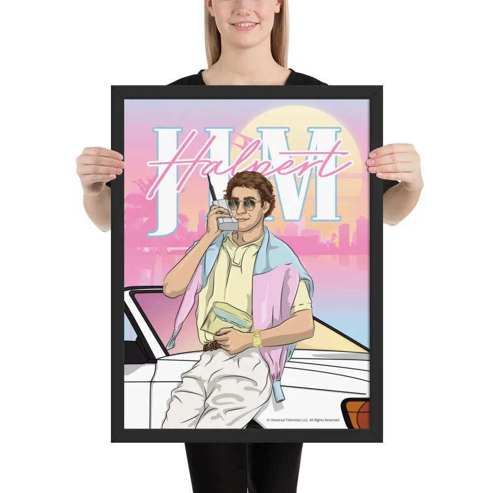 Jim Halpert Vice Framed Poster