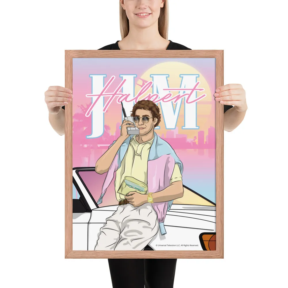 Jim Halpert Vice Framed Poster