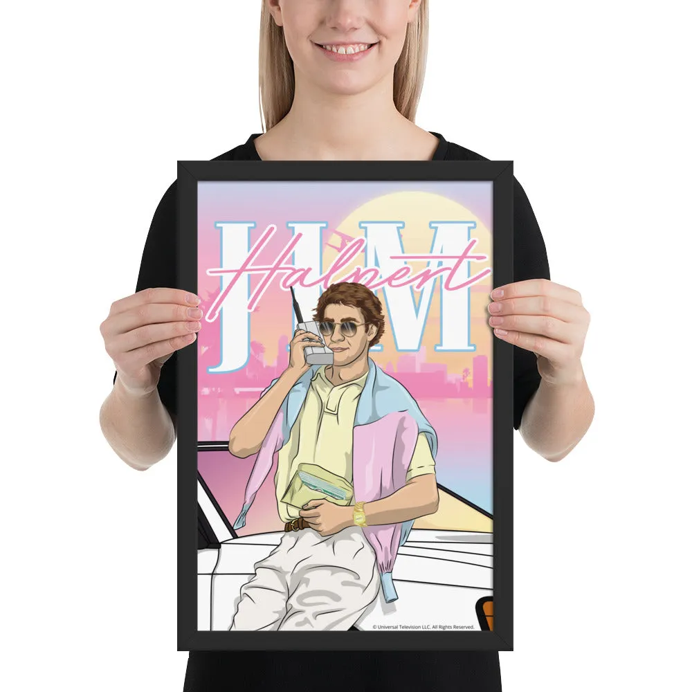 Jim Halpert Vice Framed Poster