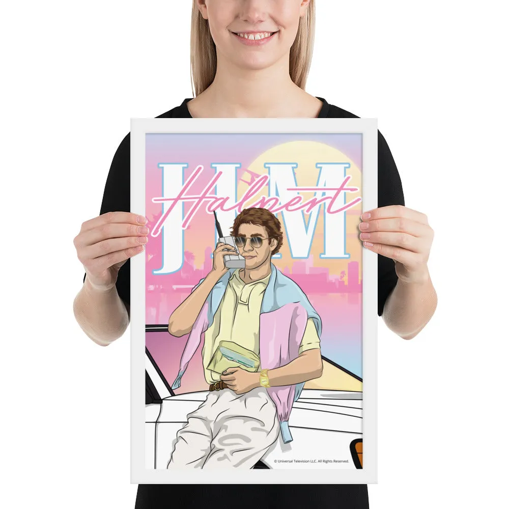 Jim Halpert Vice Framed Poster