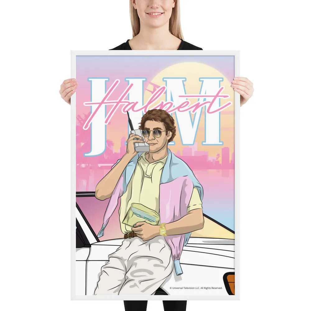 Jim Halpert Vice Framed Poster
