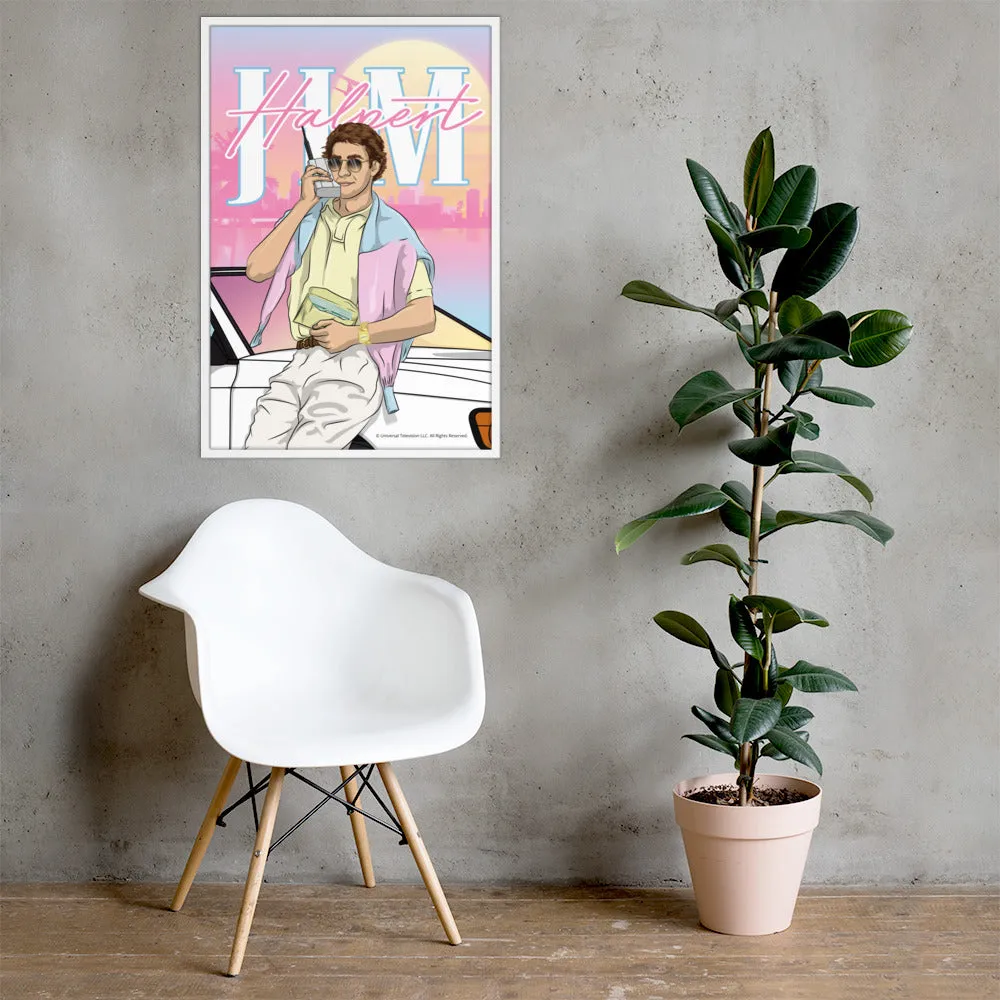 Jim Halpert Vice Framed Poster
