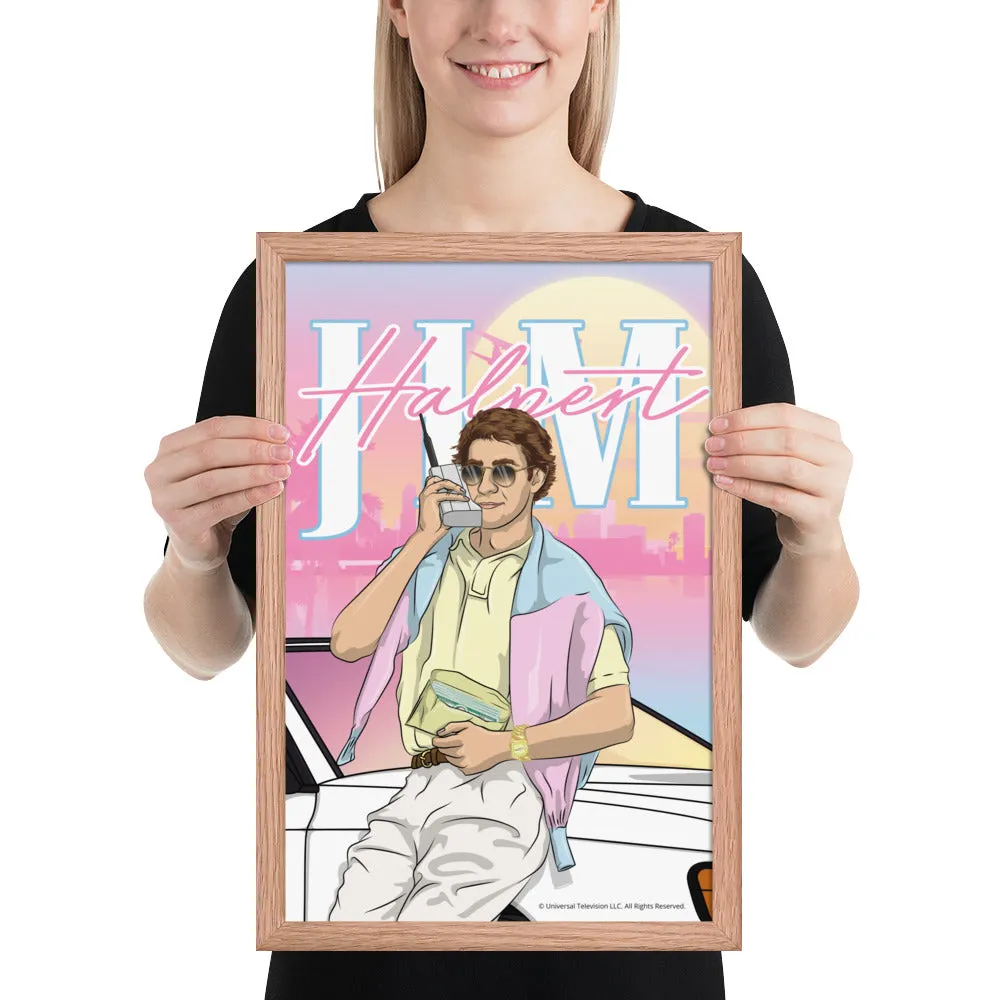 Jim Halpert Vice Framed Poster