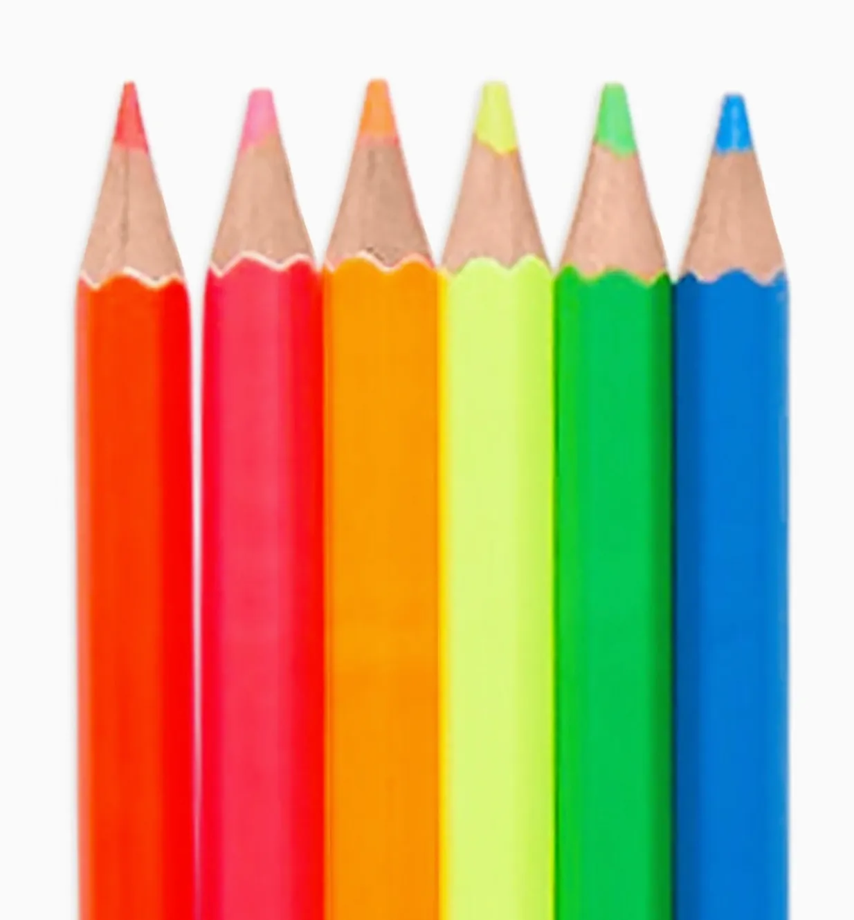 Jumbo Brights Neon Colored Pencils