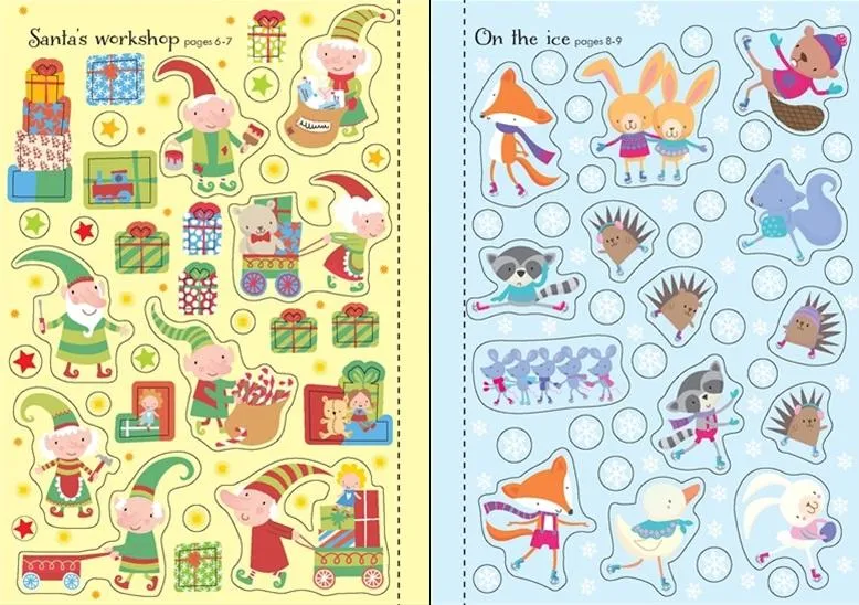 Little Sticker Book - Christmas