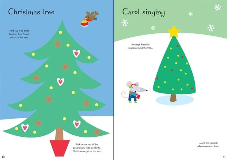 Little Sticker Book - Christmas