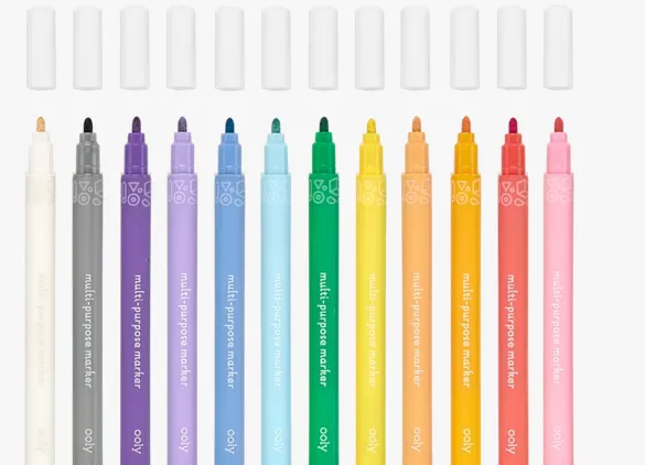 Marvelous Multi-Purpose Paint Marker - Set of 12