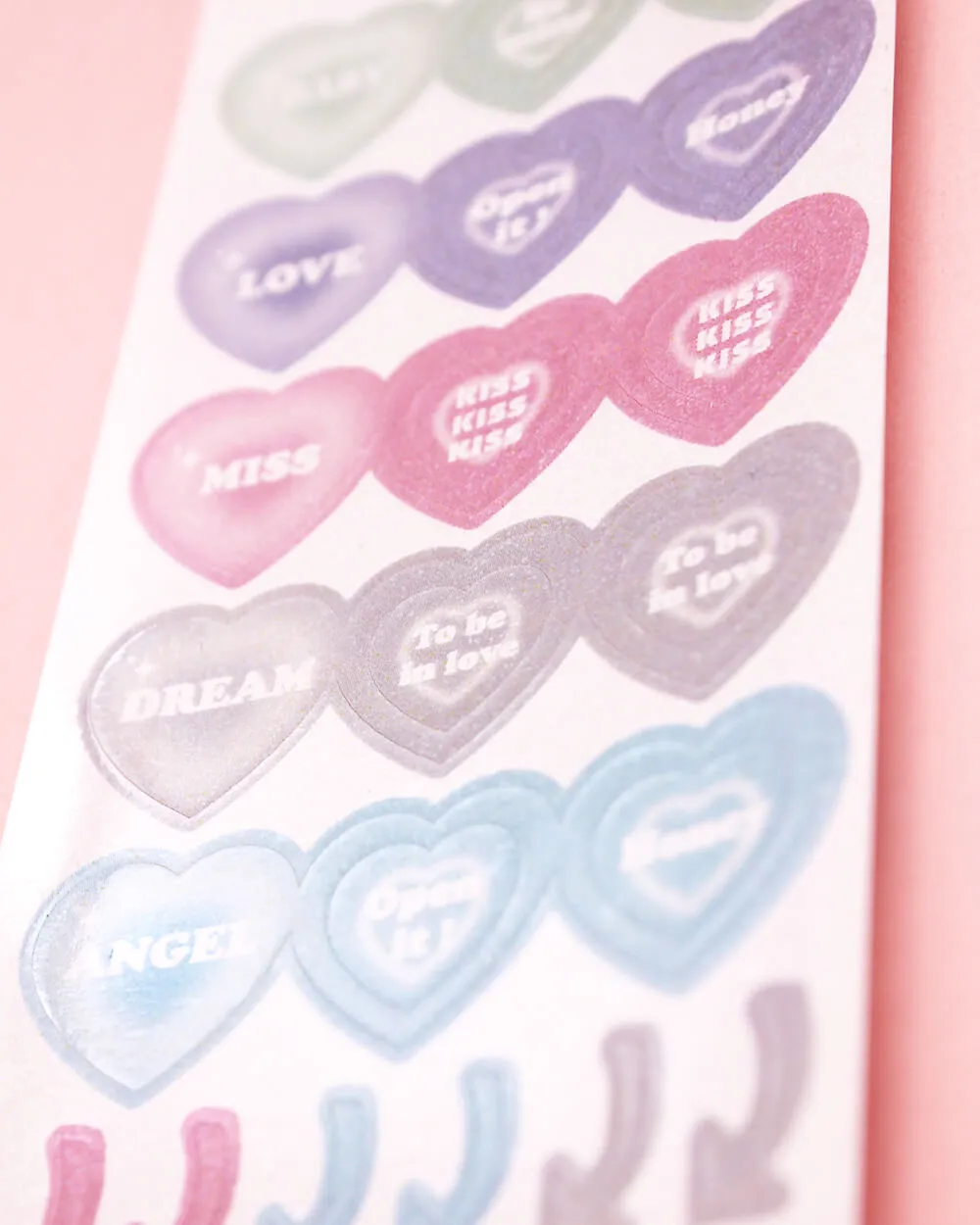 Mini Heart Frame Deco Sticker