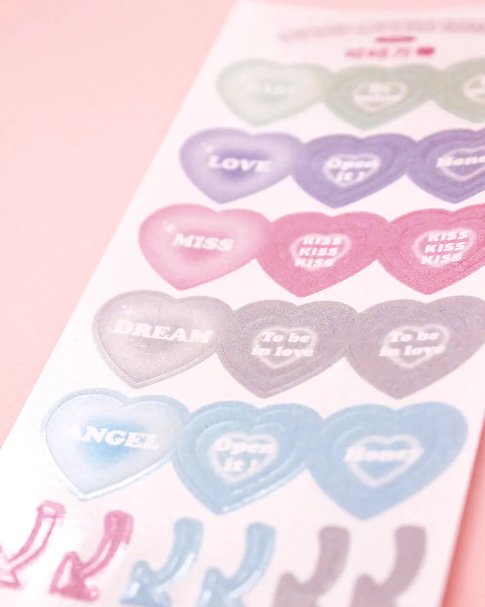 Mini Heart Frame Deco Sticker
