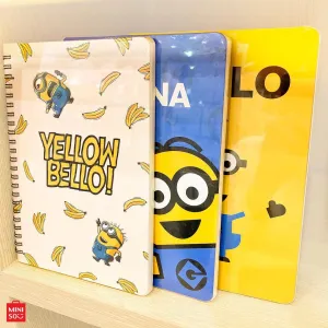MINISO Minions Collection 25K Wirebound Book (80 Sheets, B)