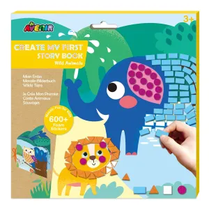 Mosaic Sticker Book Junior - Wild Animals