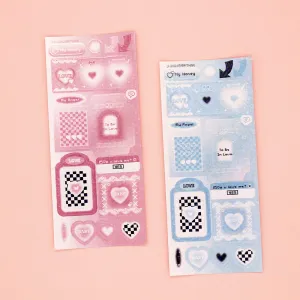 My Honey Love Frame Deco Sticker