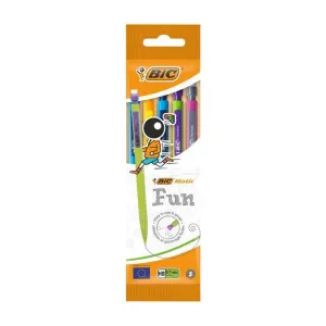 (NET) BIC Matic Pastel Mechanical Pencil 0.7 mm HB  5 pcs