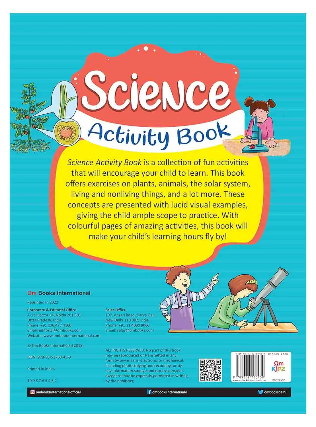 Om Books International Science Activity Book