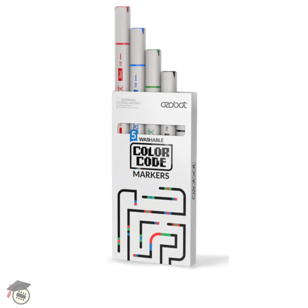 Ozobot Dual-Tip Washable Colour Code Markers (5 pack)