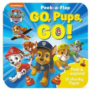 PAW Patrol Go, Pups, Go! Peek-A-Flap Board Book