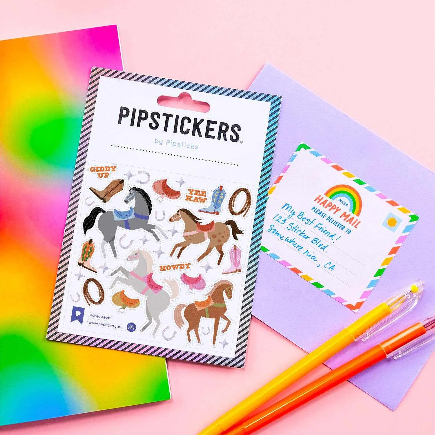 Pipsticks - Rodeo Ready sticker sheet