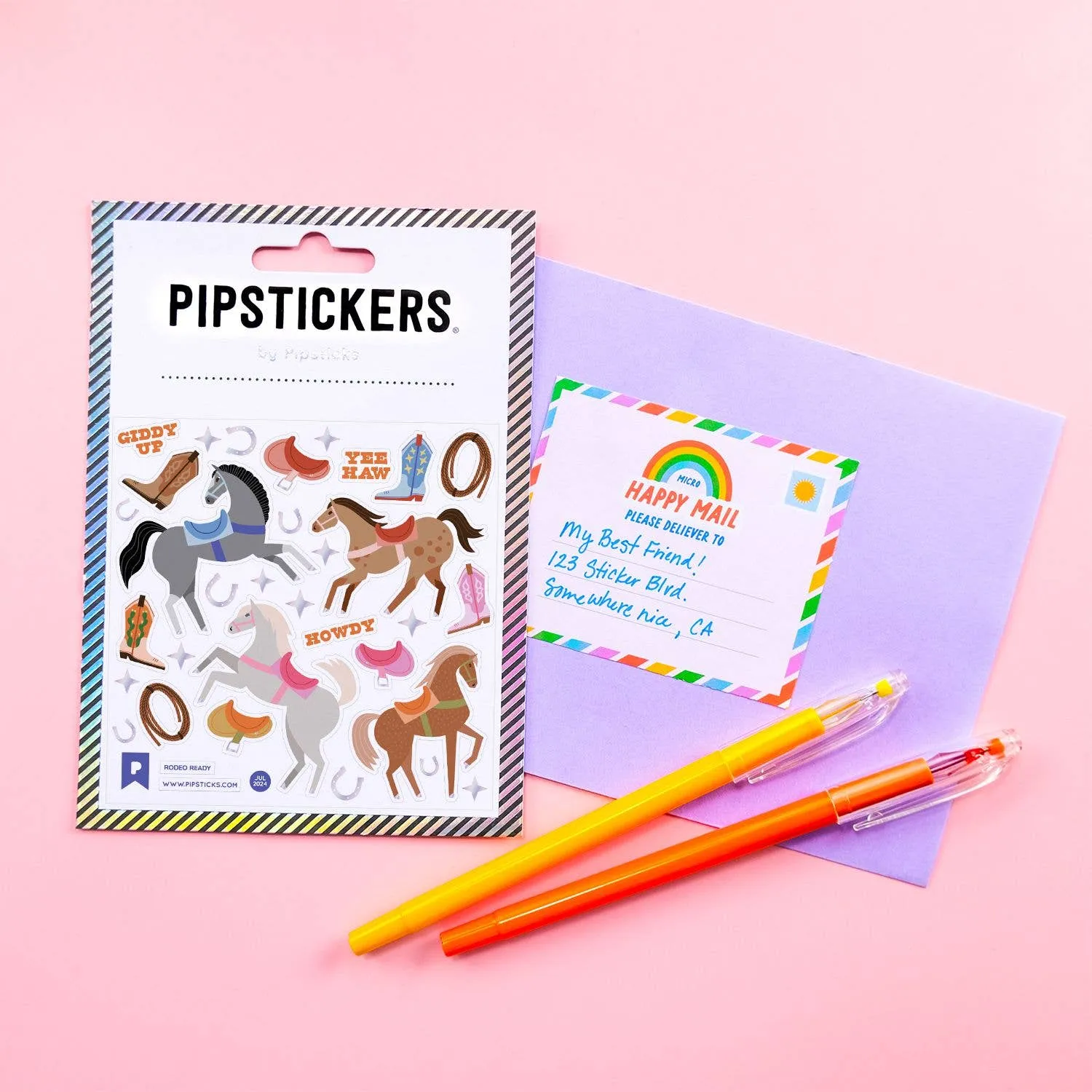 Pipsticks - Rodeo Ready sticker sheet
