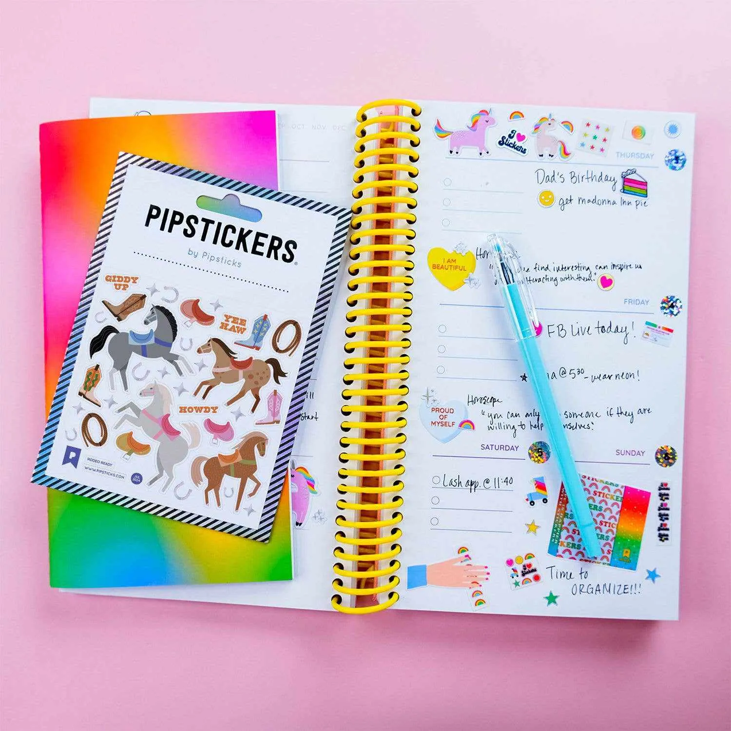 Pipsticks - Rodeo Ready sticker sheet