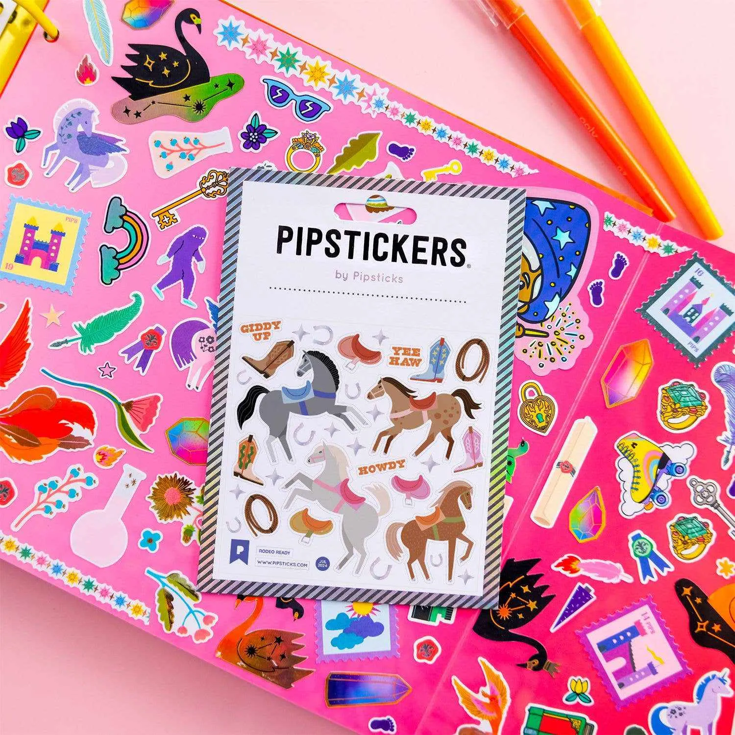 Pipsticks - Rodeo Ready sticker sheet