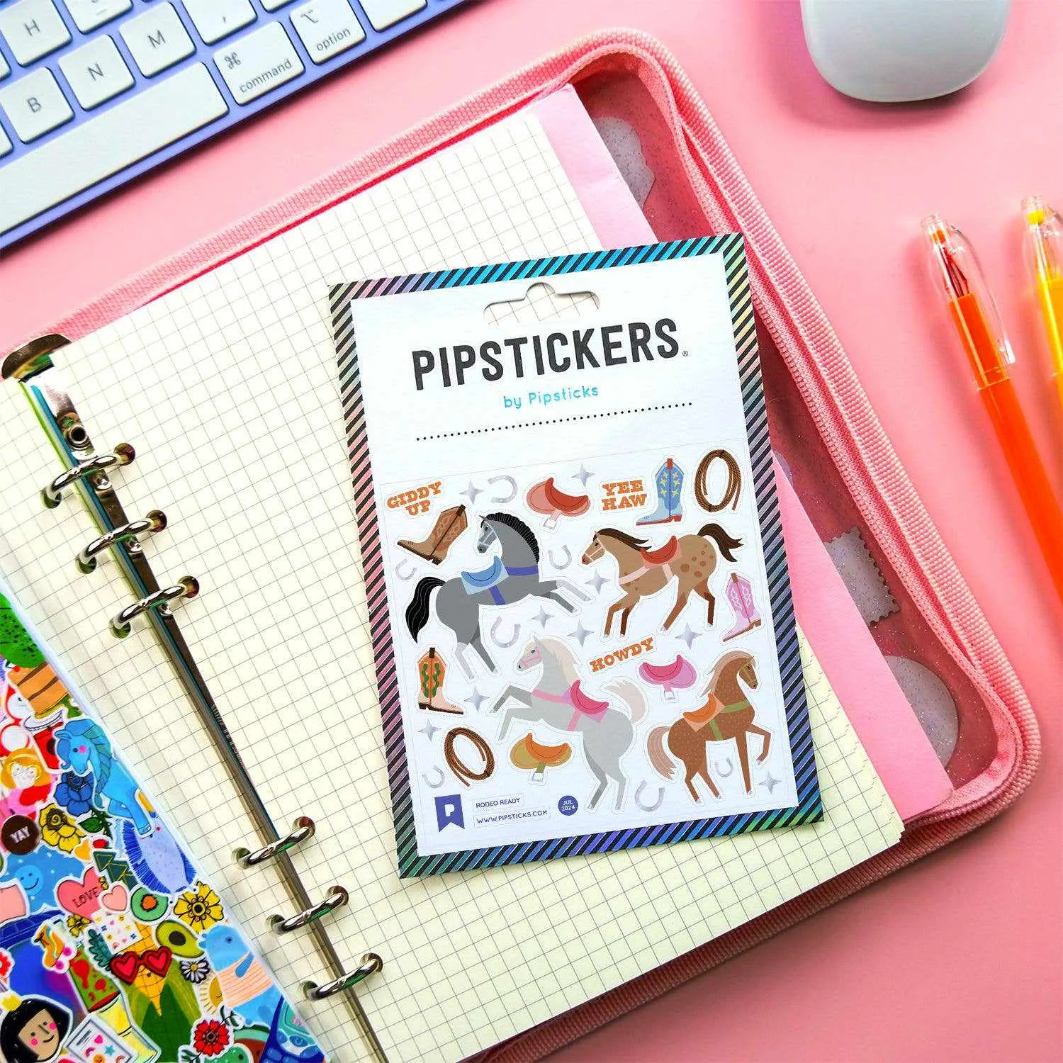 Pipsticks - Rodeo Ready sticker sheet