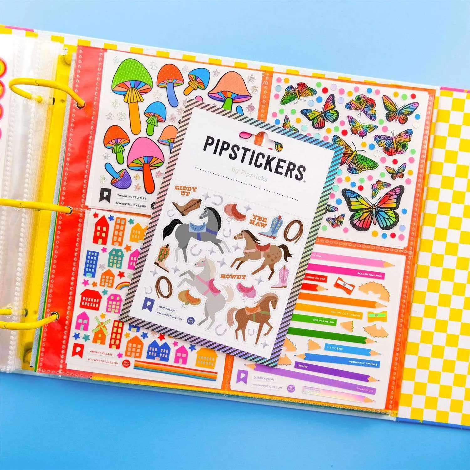 Pipsticks - Rodeo Ready sticker sheet