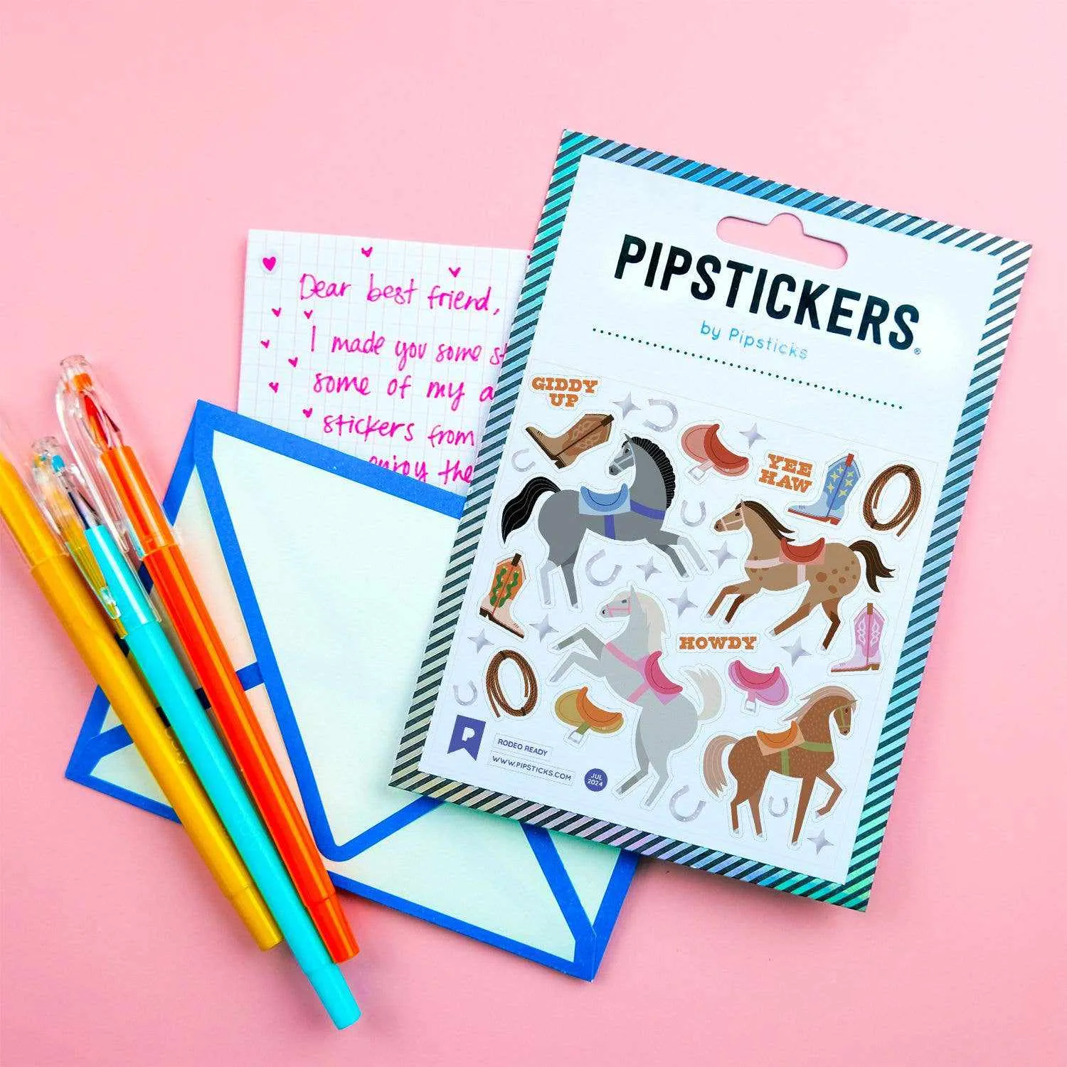 Pipsticks - Rodeo Ready sticker sheet