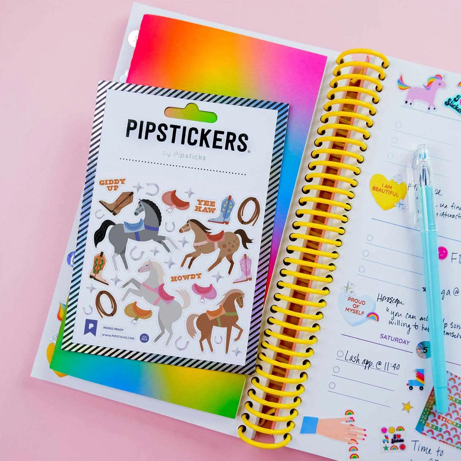 Pipsticks - Rodeo Ready sticker sheet
