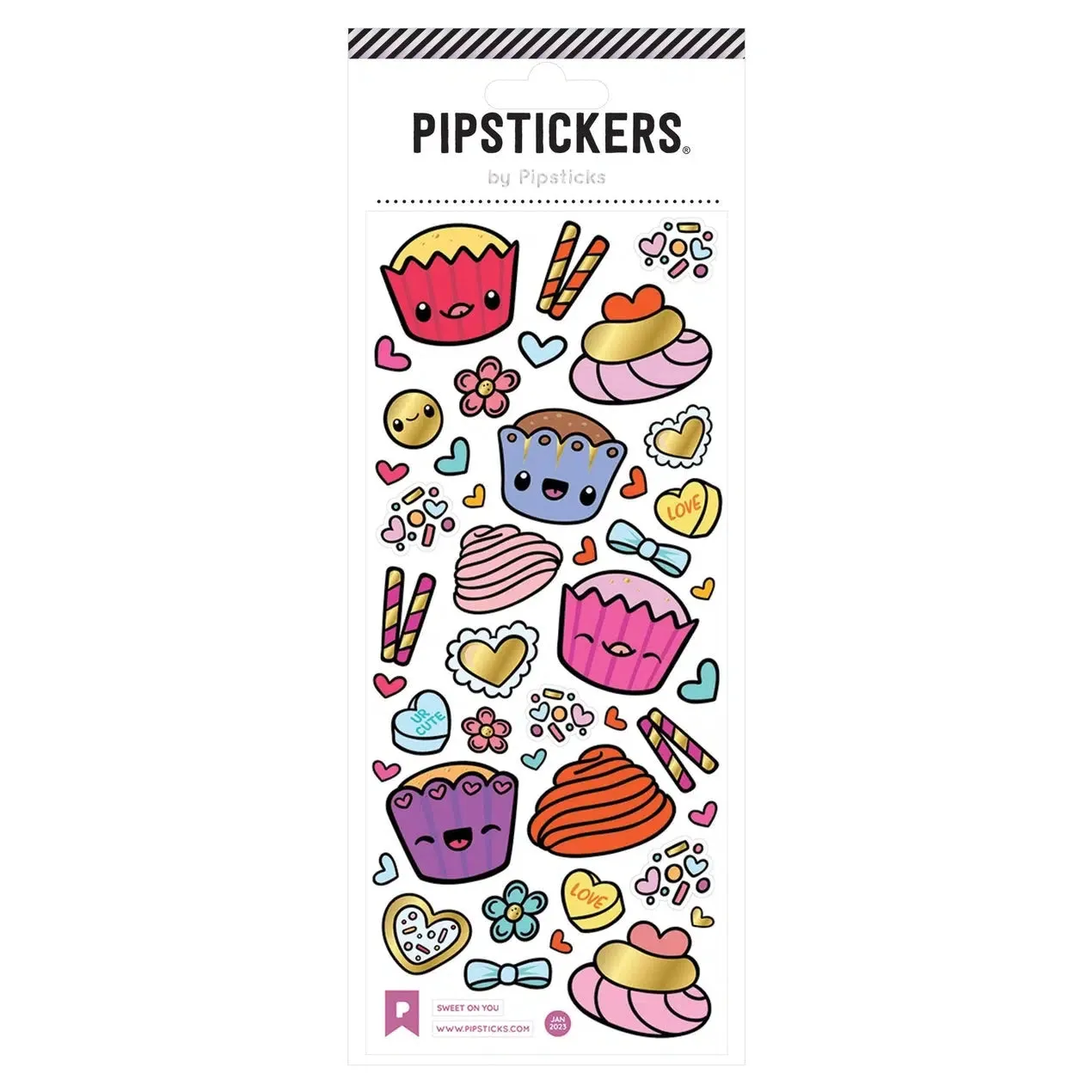 Pipsticks - Sweet On You sticker sheet