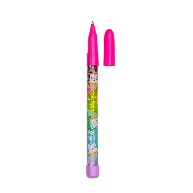 Rainbow Glitter Wand Pens