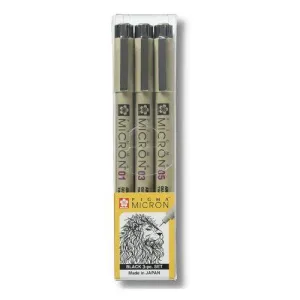 Sakura Micron Black Fineliner Sets