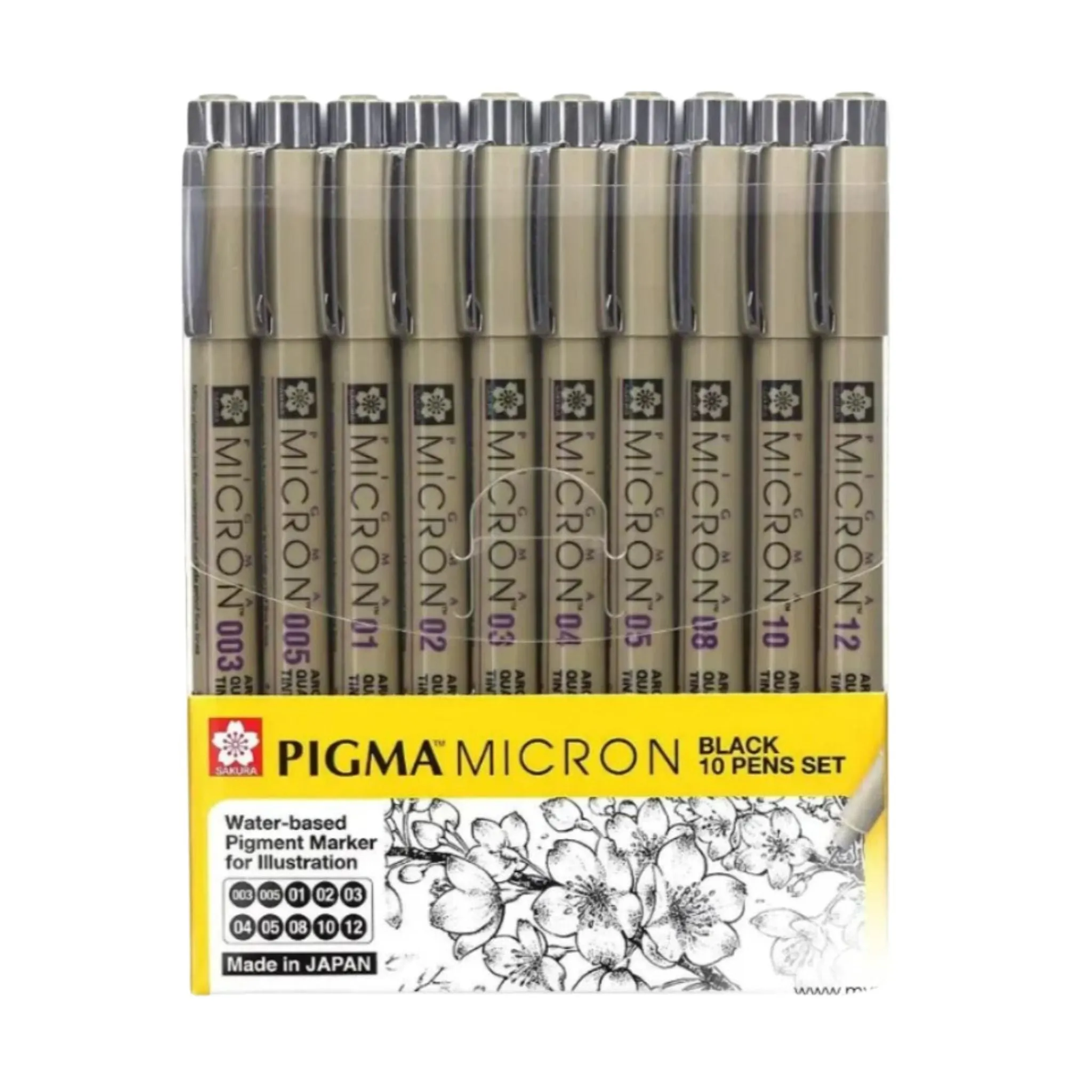 Sakura Micron Black Fineliner Sets